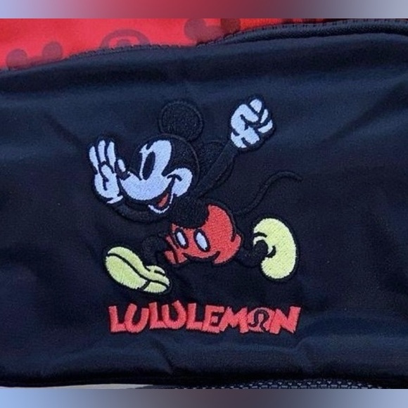 Lulu Black Belt Bag with Mickey collab - Picture 3 of 4